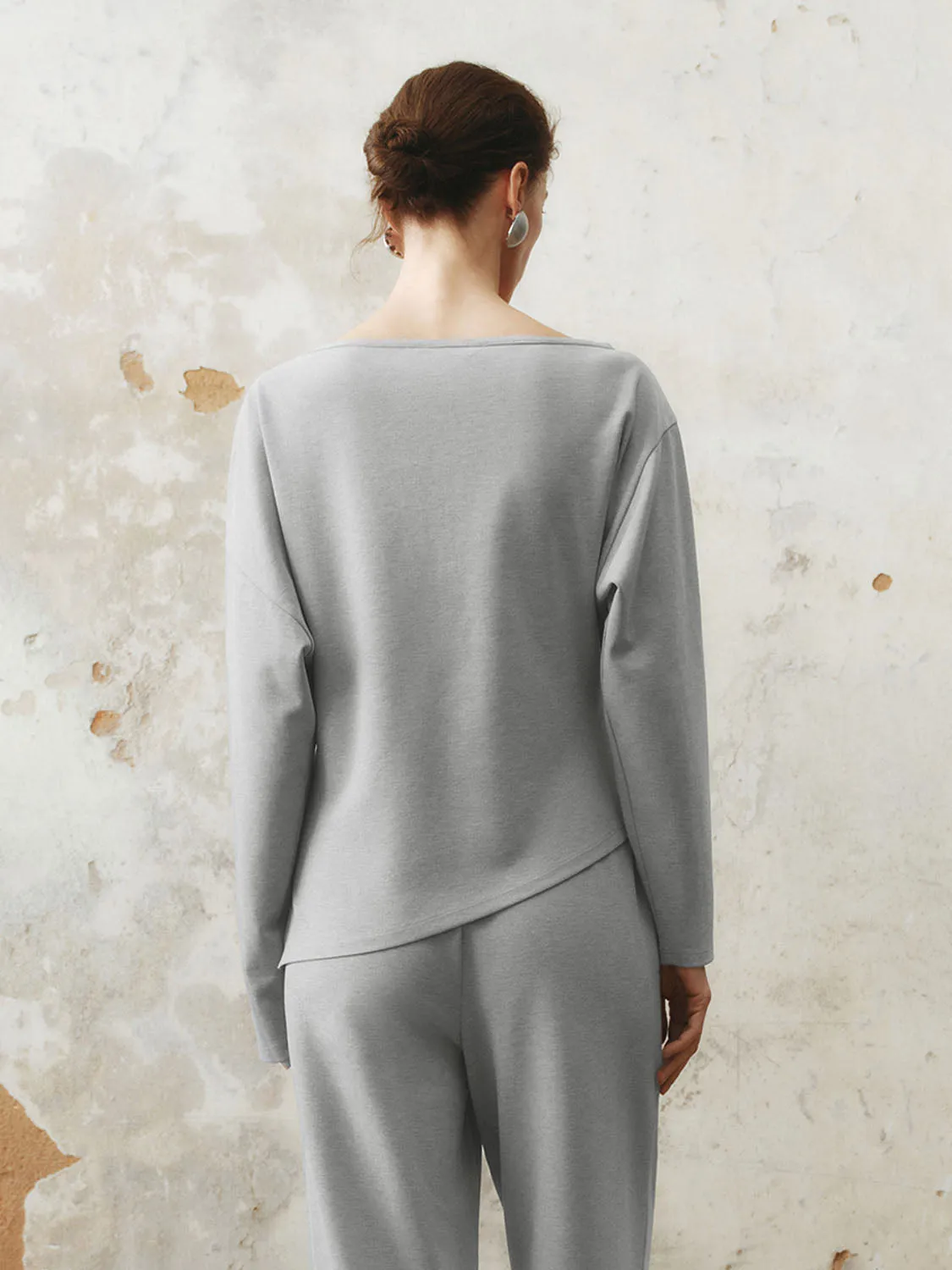 Crew Neck Loose T-Shirts sold by Urban Revivo product image thumbnail 2