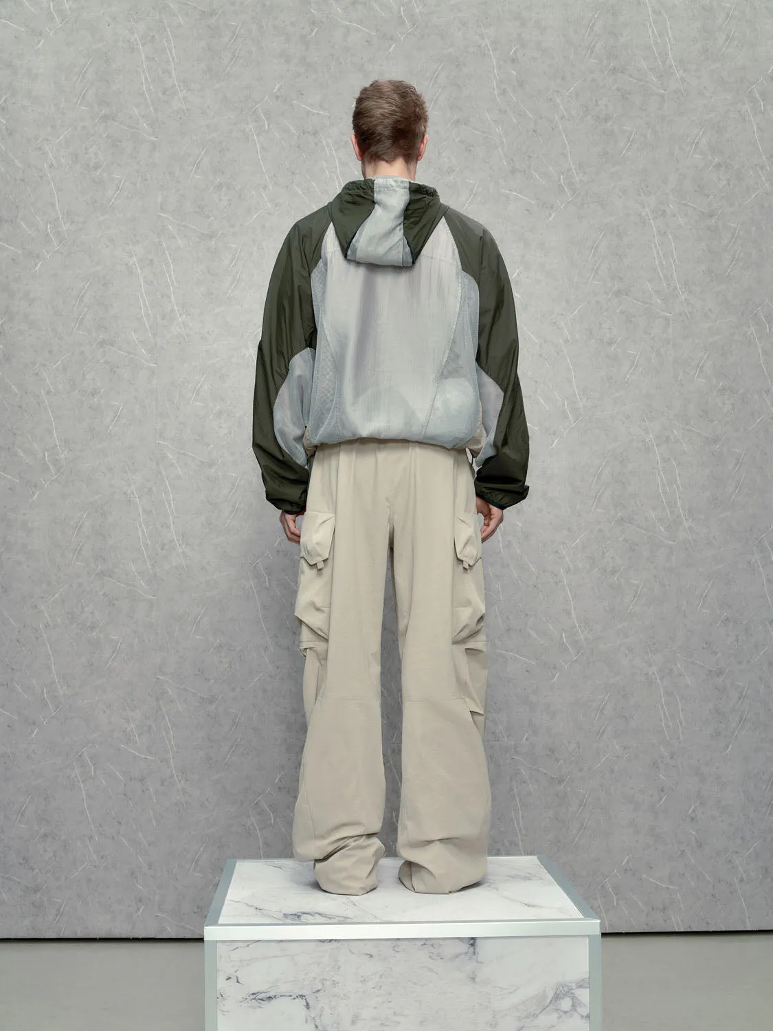 Flap Pocket Wide-Leg Pants sold by Urban Revivo product image thumbnail 5