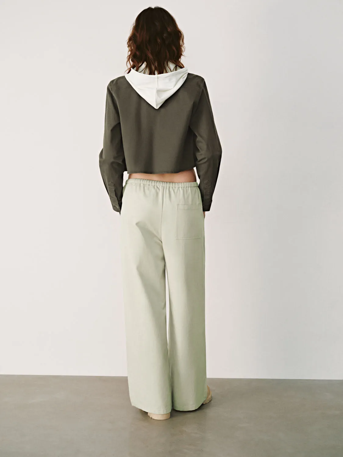 Cropped Long Sleeve Shirts sold by Urban Revivo product image thumbnail 3