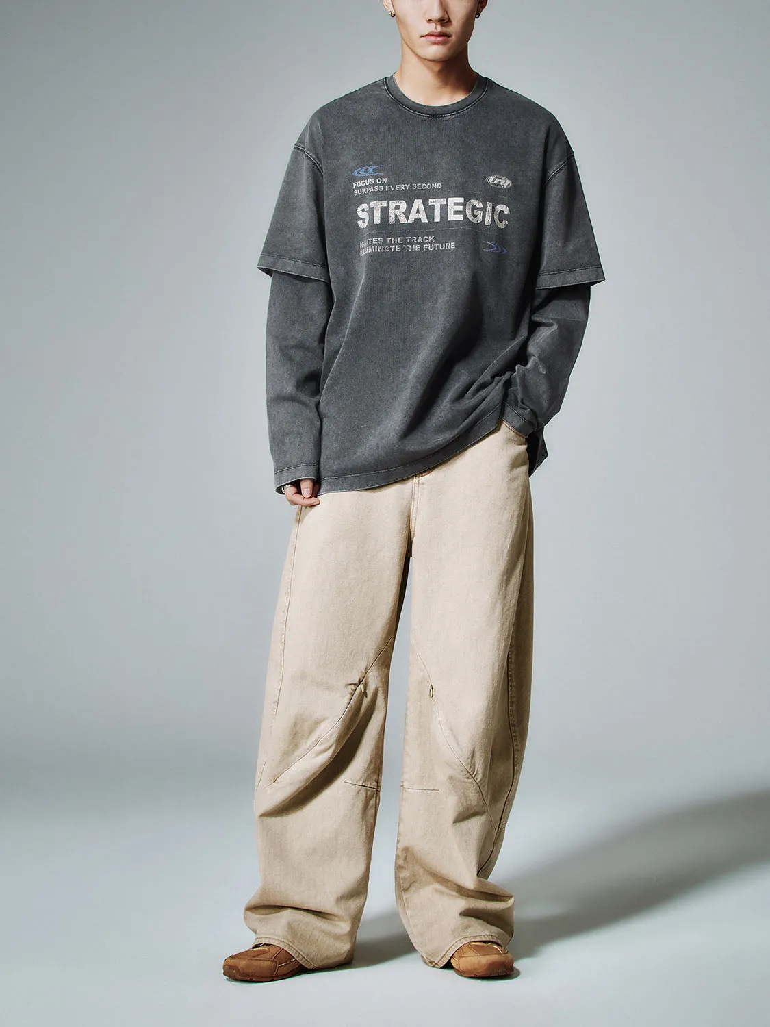 2 In 1 Printed T-Shirts sold by Urban Revivo product image thumbnail 5