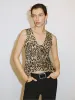 Leopard Printed Tank Tops sold by Urban Revivo