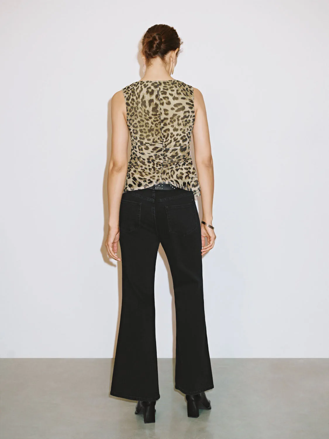 Leopard Printed Tank Tops sold by Urban Revivo product image thumbnail 3
