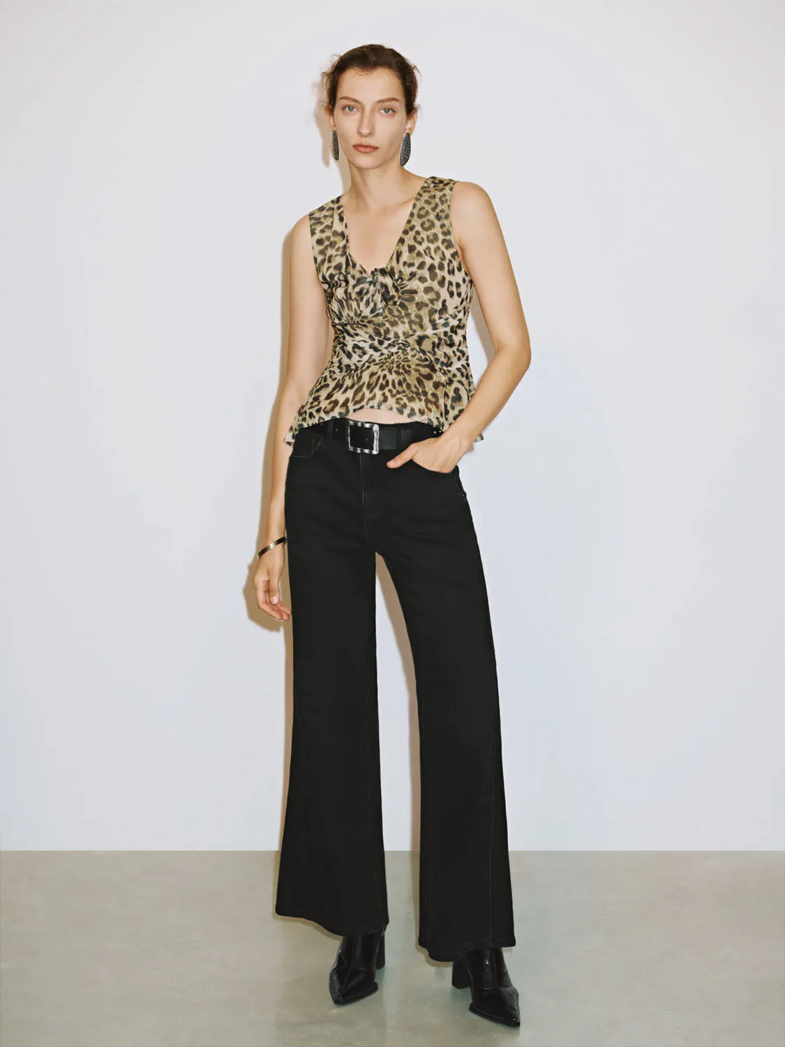 Leopard Printed Tank Tops sold by Urban Revivo product image thumbnail 5