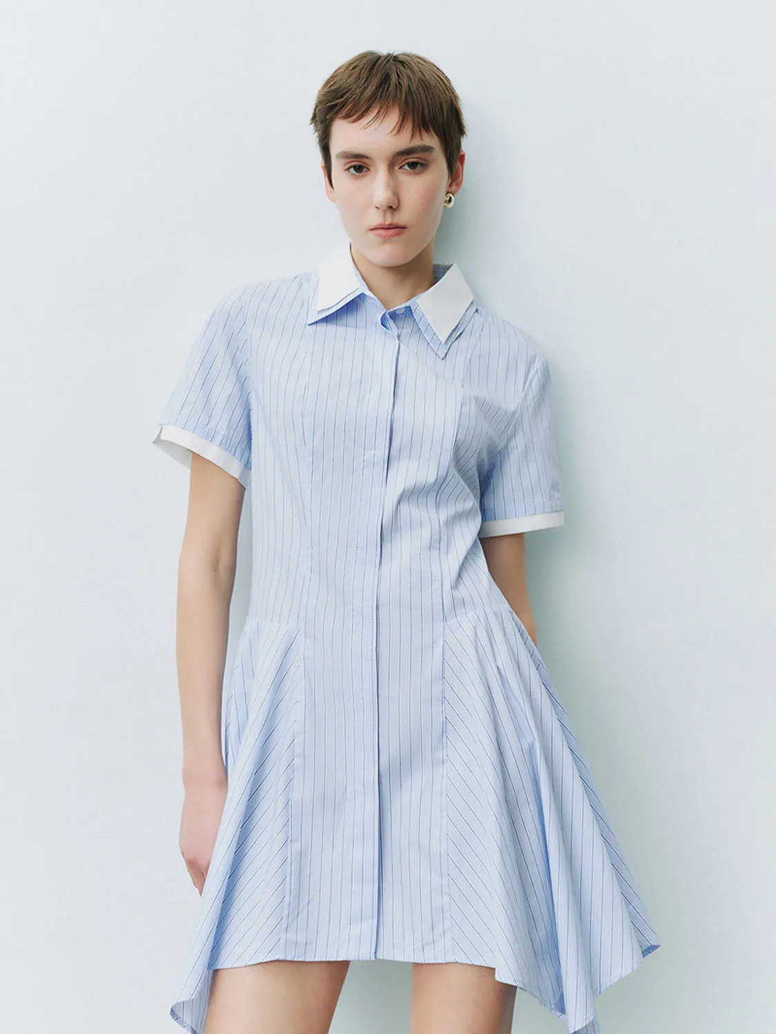 Short Sleeve A-Line Dresses sold by Urban Revivo product image thumbnail 5