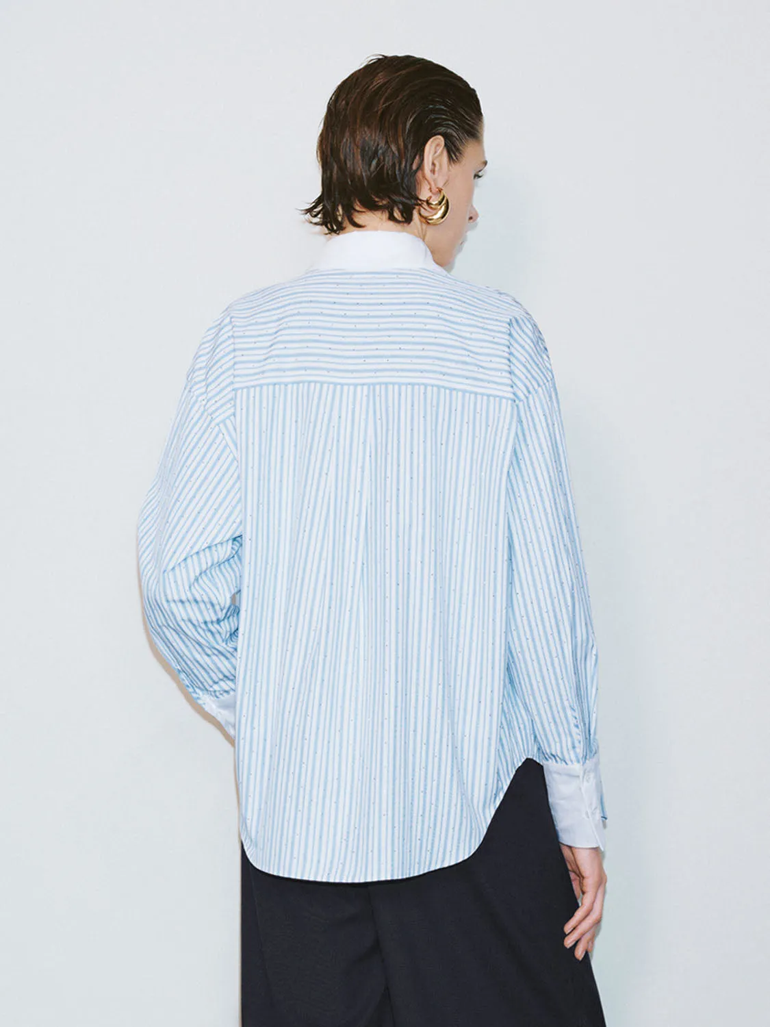 Striped Long Sleeve Shirts sold by Urban Revivo product image thumbnail 2