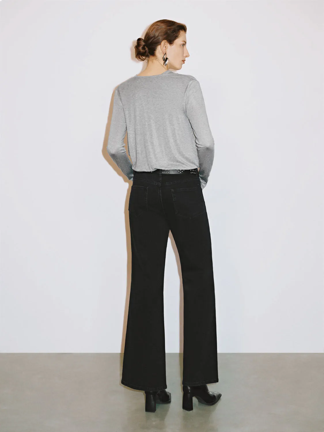 Cowl Neck Skinny T-Shirts sold by Urban Revivo product image thumbnail 3