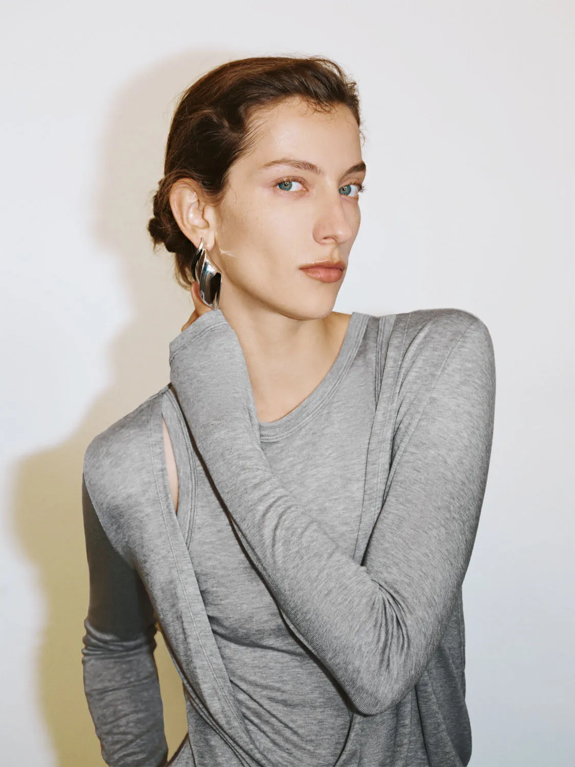 Cowl Neck Skinny T-Shirts sold by Urban Revivo product image thumbnail 4