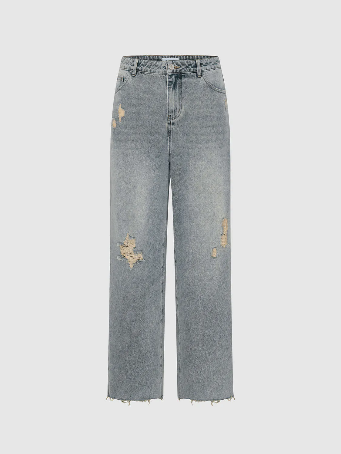 Ripped Denim Jeans sold by Urban Revivo