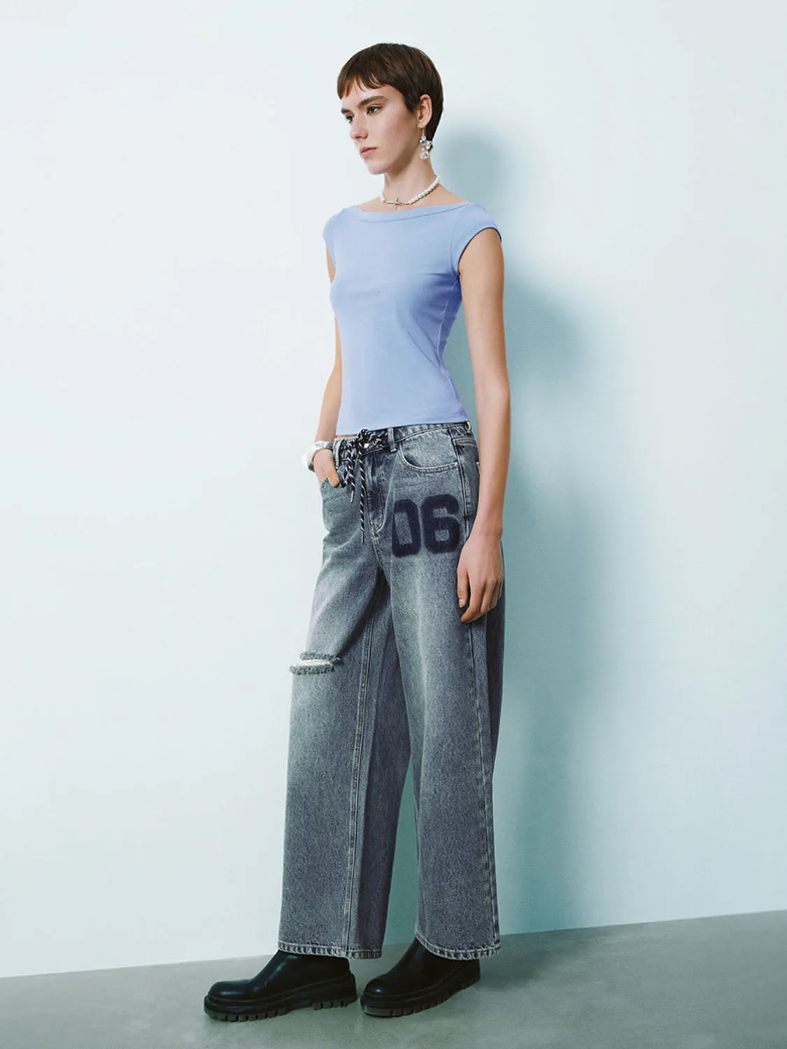 Skinny T-Shirts sold by Urban Revivo product image thumbnail 4