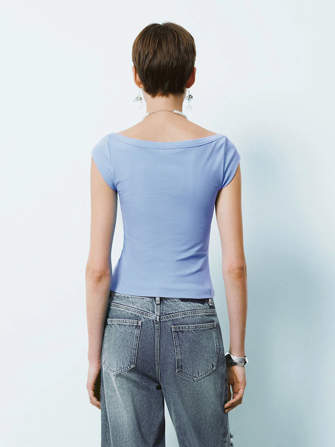 Skinny T-Shirts sold by Urban Revivo product image thumbnail 2