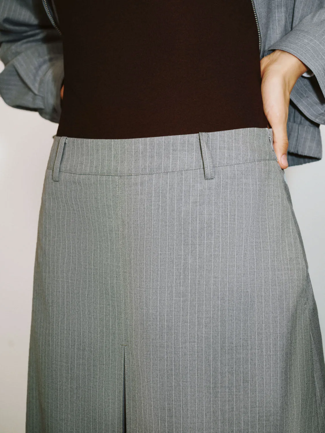 Striped A-Line Skirts sold by Urban Revivo product image thumbnail 4