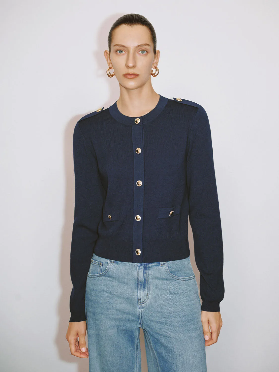 Button Up Knitted Cardigans sold by Urban Revivo