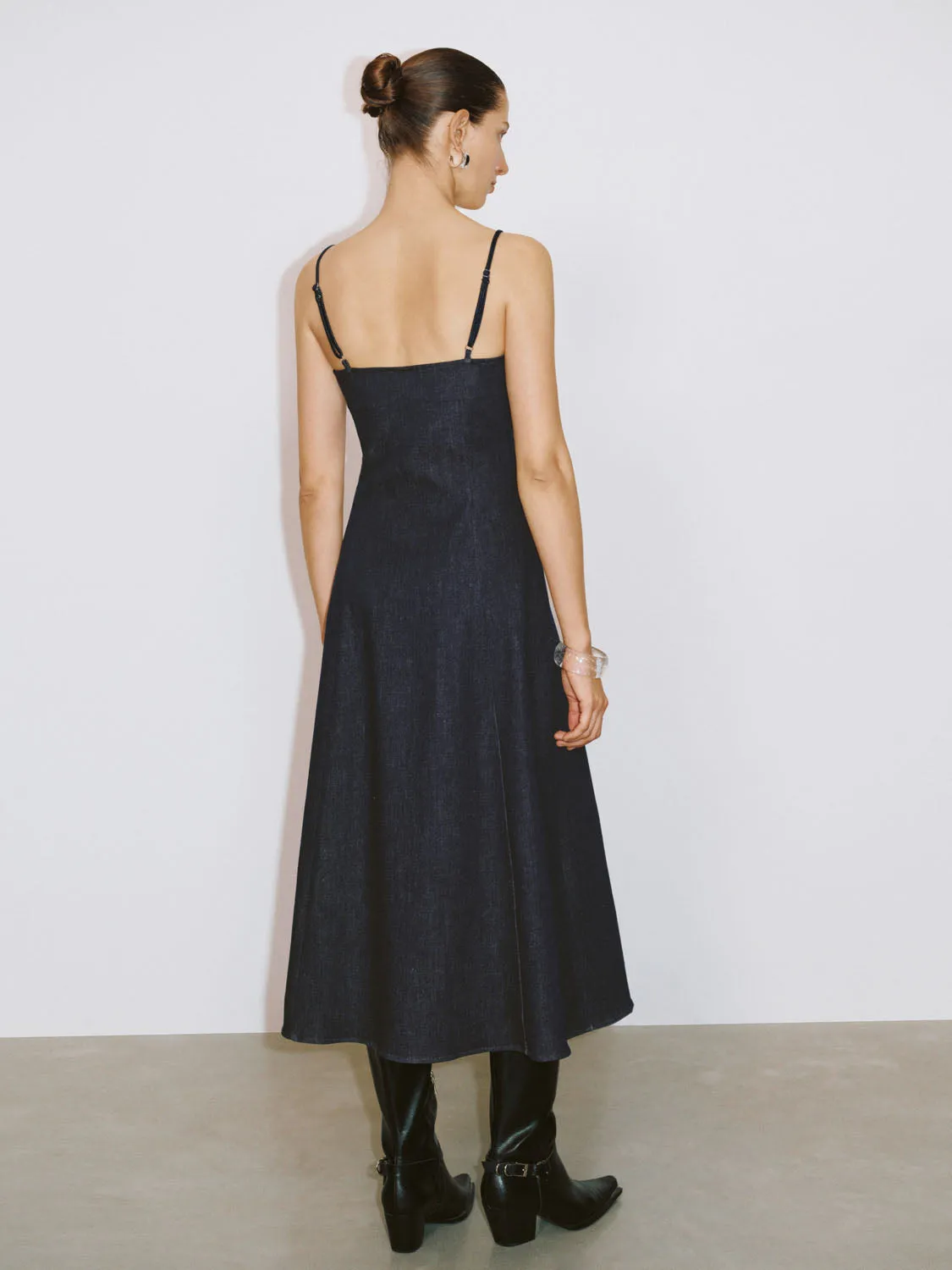 Cami Denim Dresses sold by Urban Revivo product image thumbnail 5