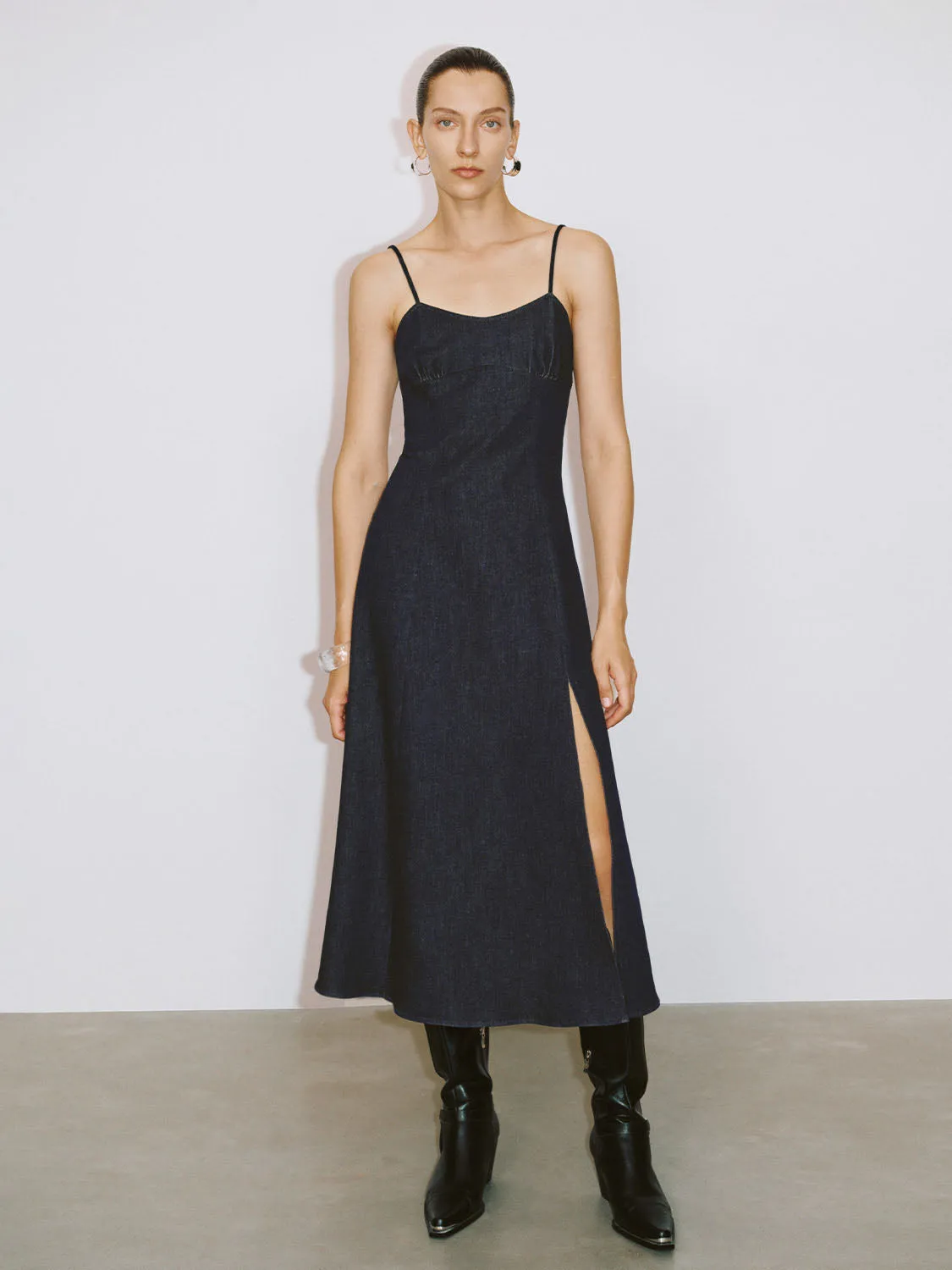 Cami Denim Dresses sold by Urban Revivo