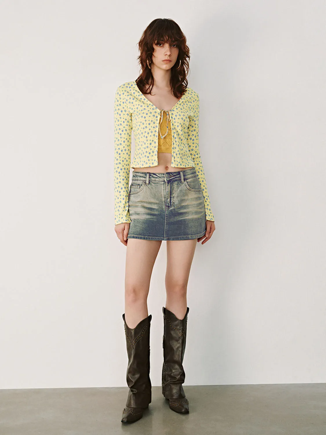 Lace Up Front Shirts sold by Urban Revivo product image thumbnail 4