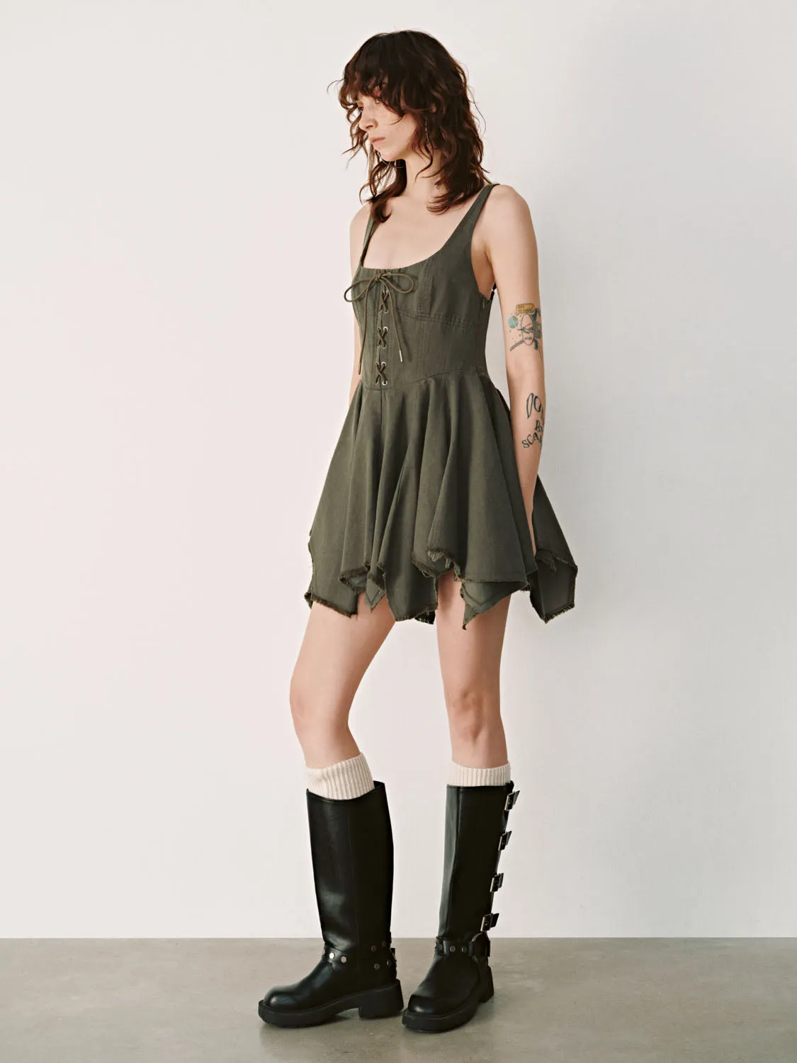 Cami Irregular A-Line Dresses sold by Urban Revivo product image thumbnail 3