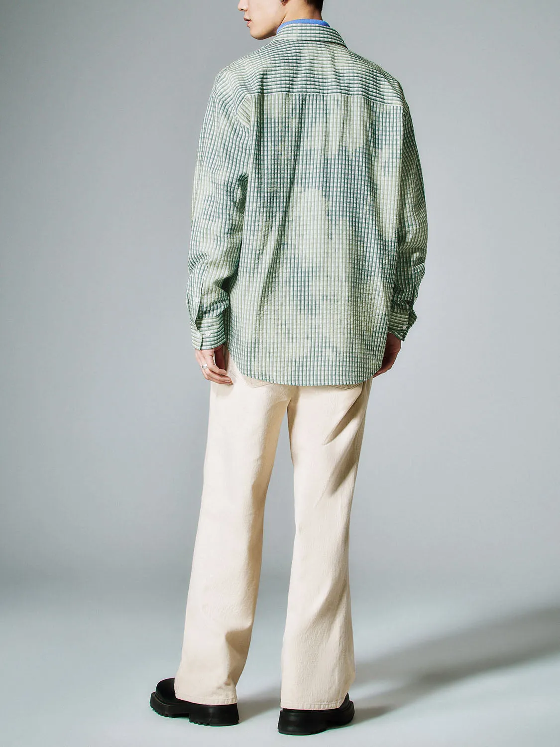 Loose Long Sleeve Shirts sold by Urban Revivo product image thumbnail 3