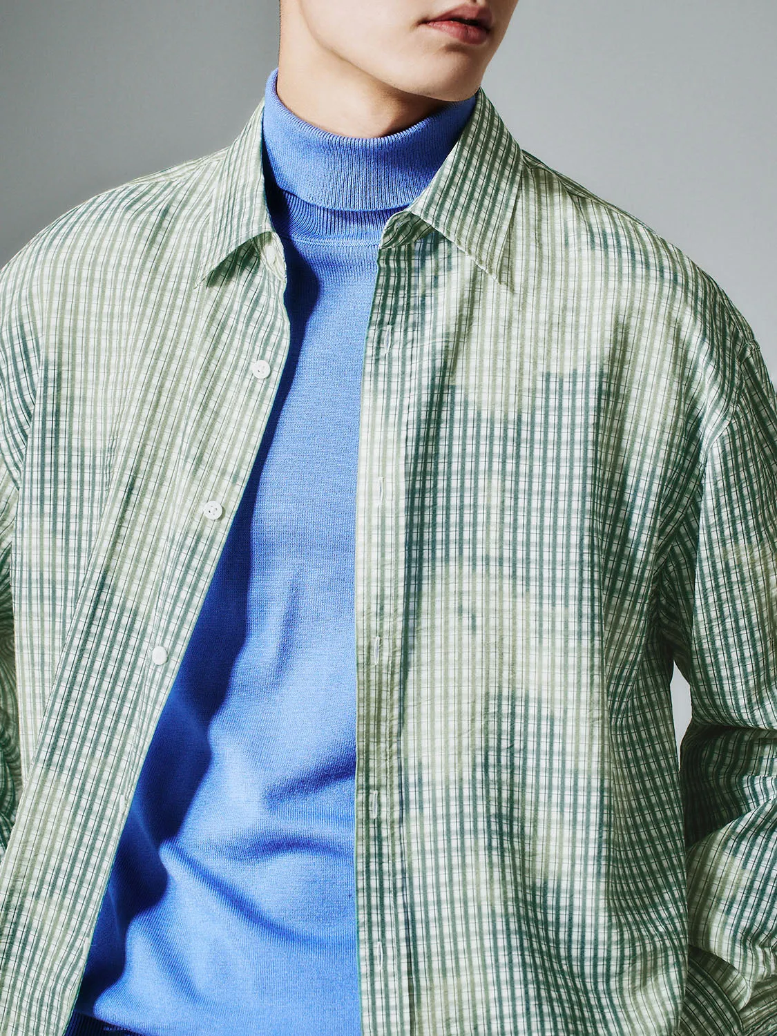 Loose Long Sleeve Shirts sold by Urban Revivo product image thumbnail 4