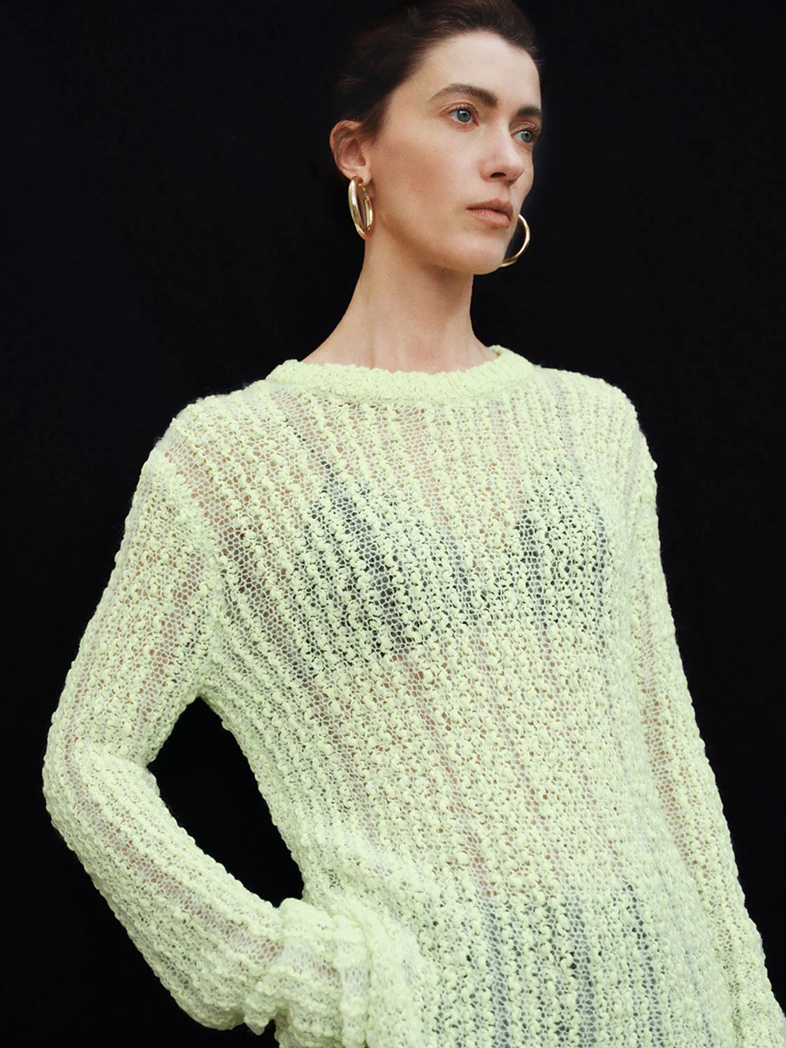 Crew Neck Knitted T-Shirts sold by Urban Revivo product image thumbnail 5