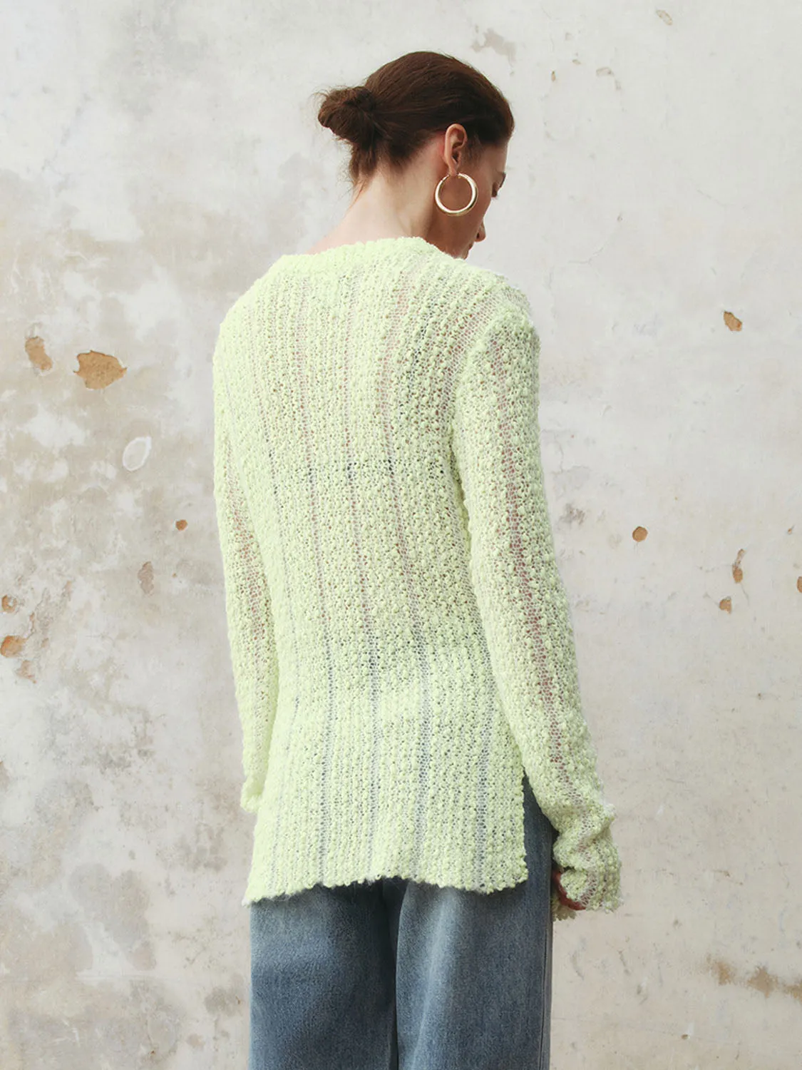 Crew Neck Knitted T-Shirts sold by Urban Revivo product image thumbnail 2