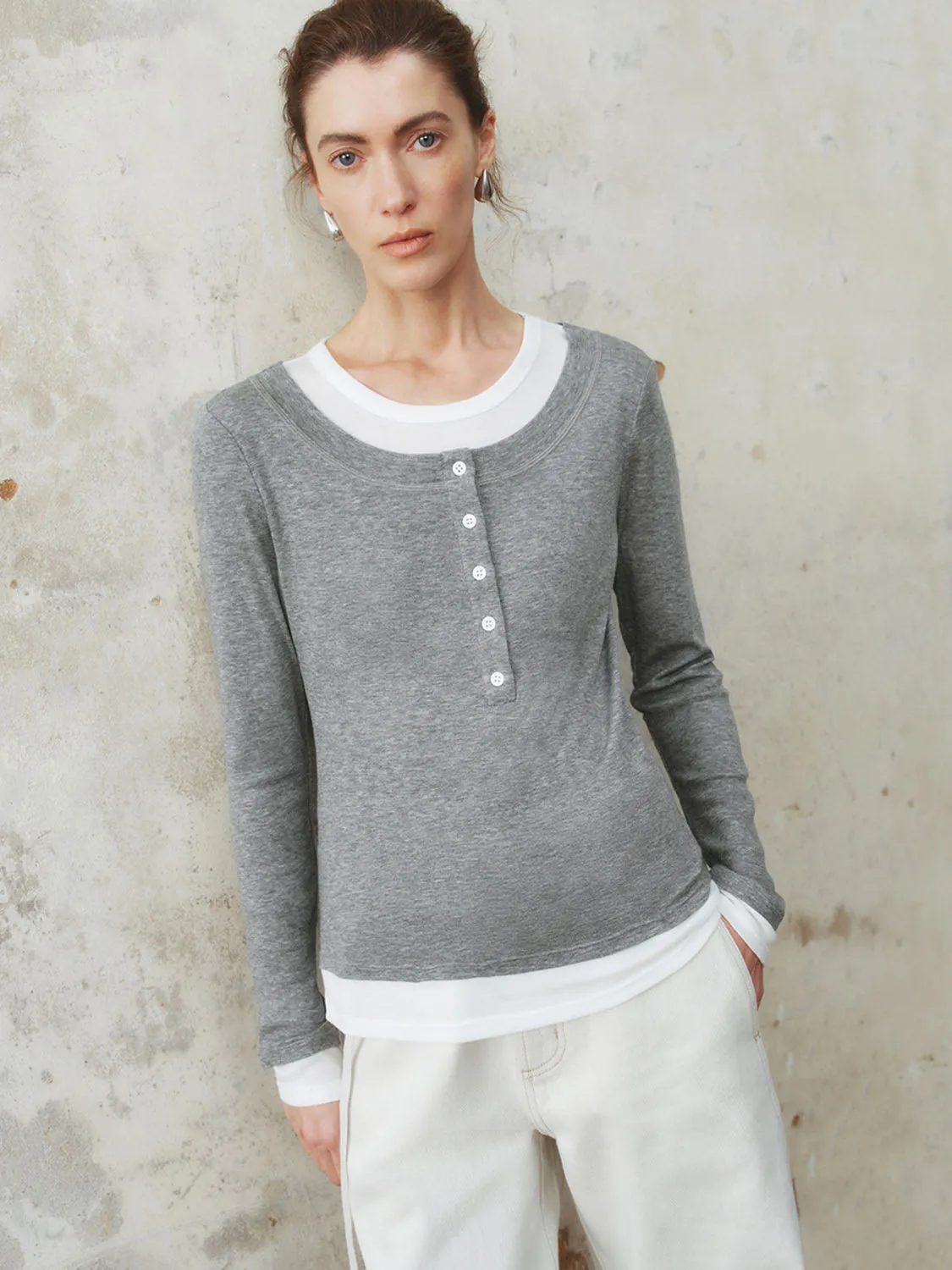 2 In 1 Skinny T-Shirts sold by Urban Revivo product image thumbnail 2