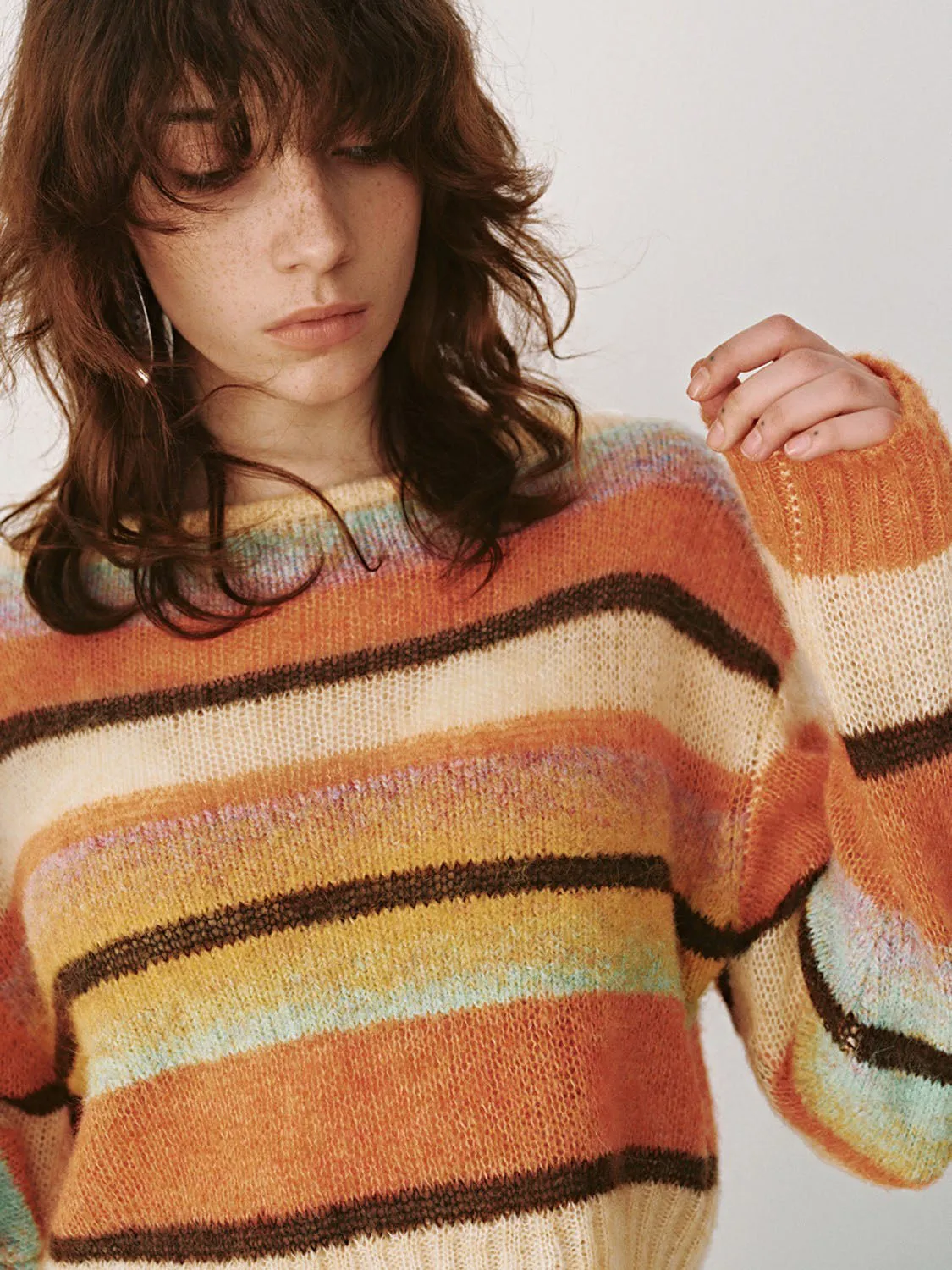 Striped Knitted T-Shirts sold by Urban Revivo product image thumbnail 3