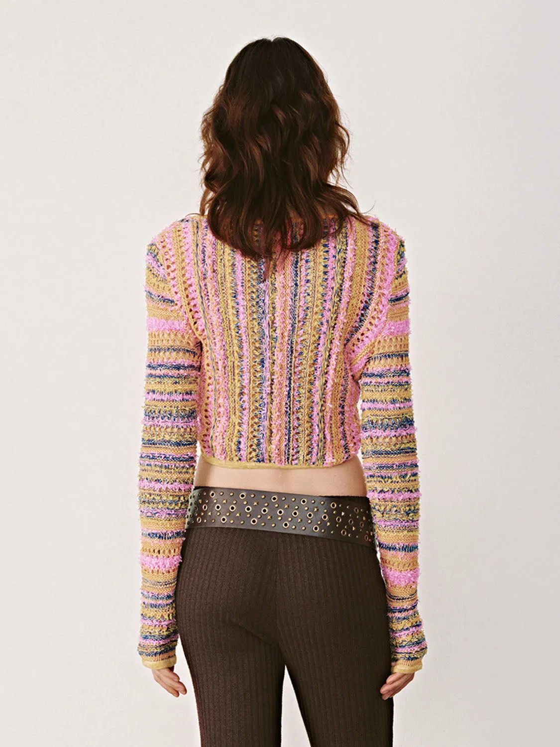 Lace Up Front Knitted Cardigans sold by Urban Revivo product image thumbnail 2