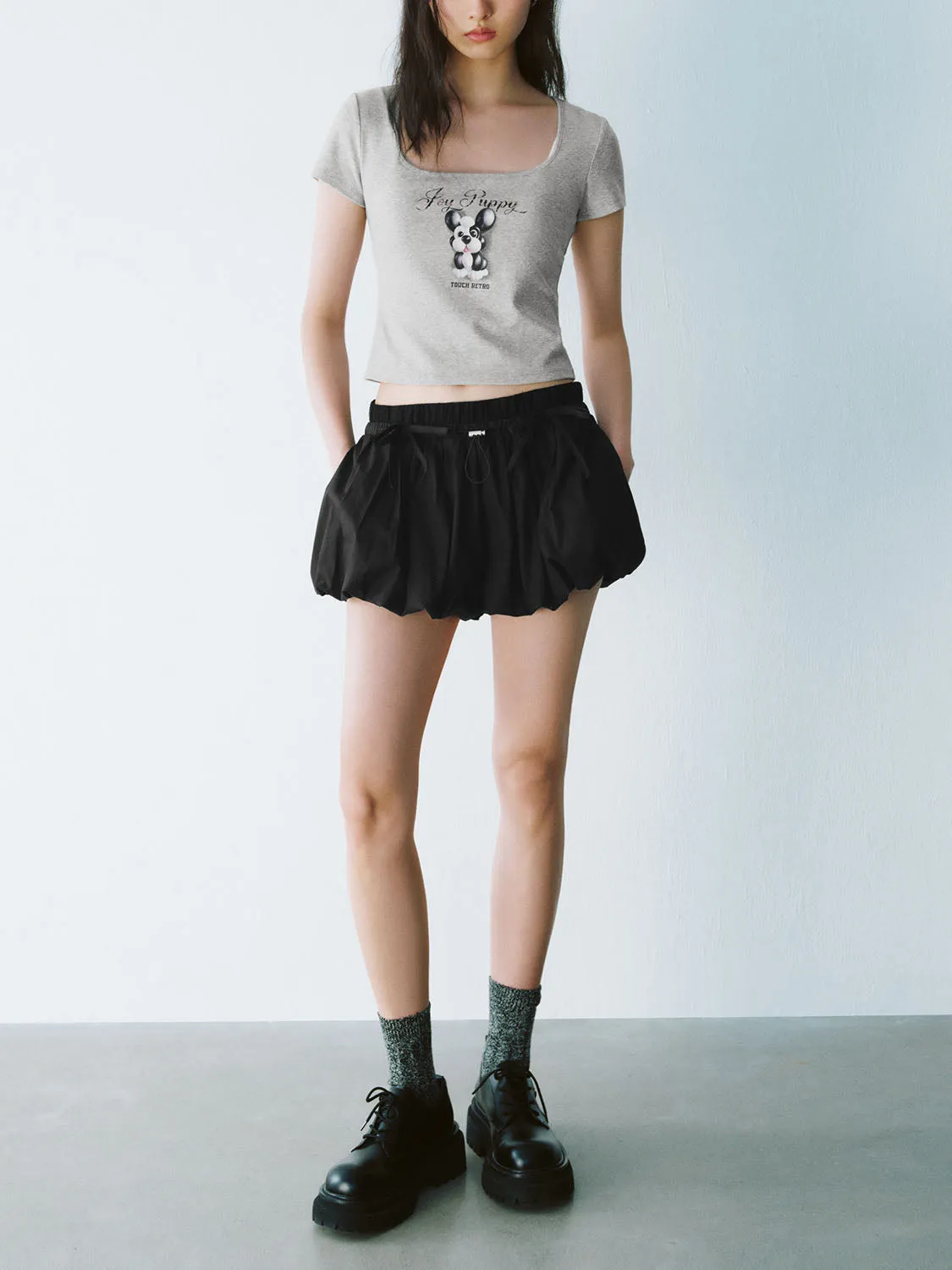 Skinny Short Sleeve T-Shirts sold by Urban Revivo product image thumbnail 5