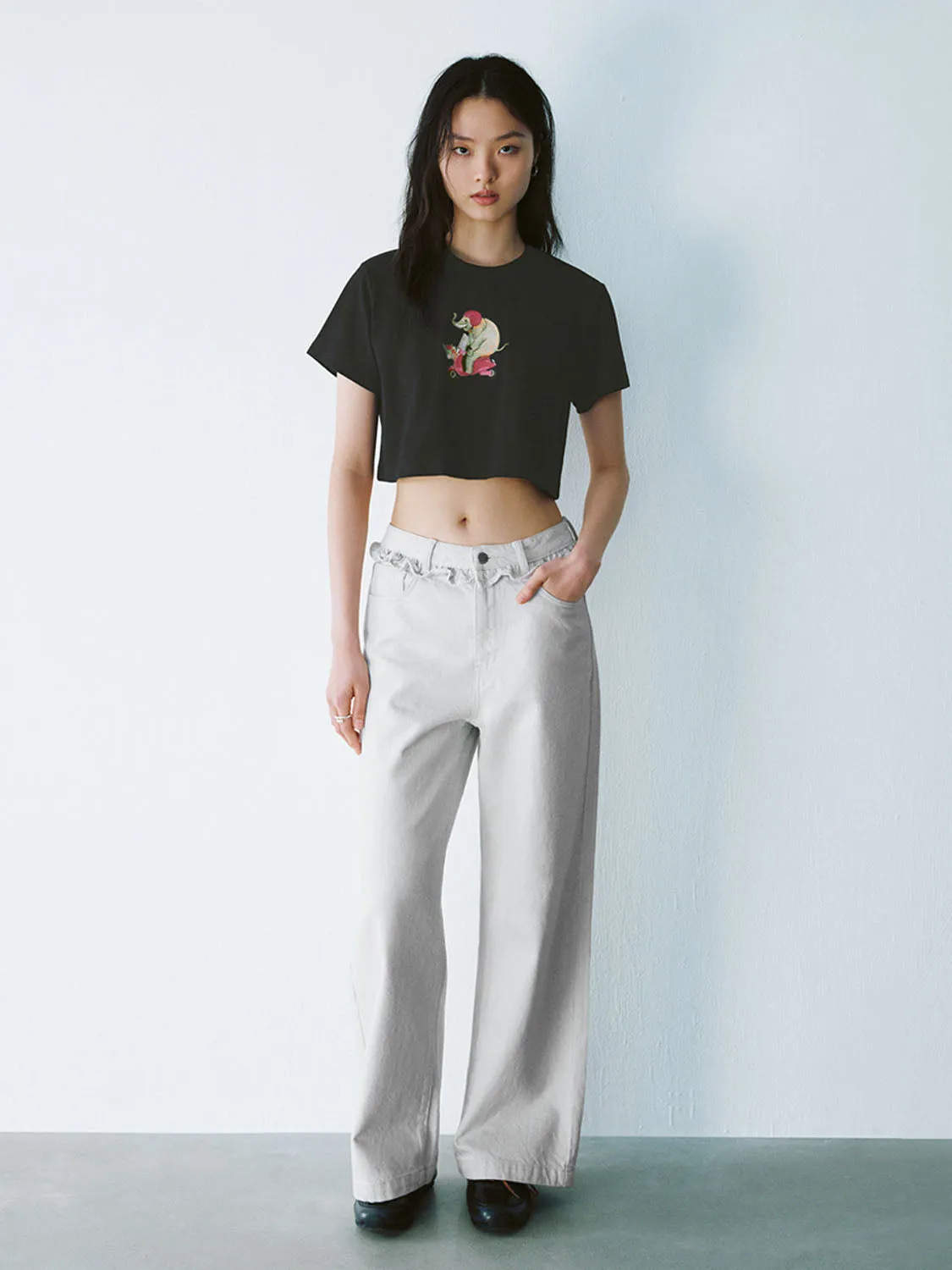 Short Sleeve T-Shirts sold by Urban Revivo product image thumbnail 4
