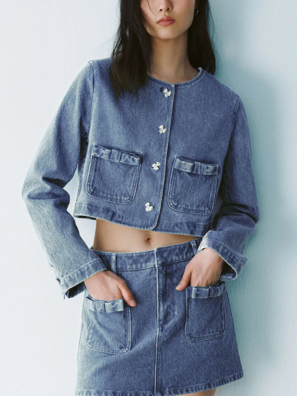 Cropped Denim Jackets sold by Urban Revivo
