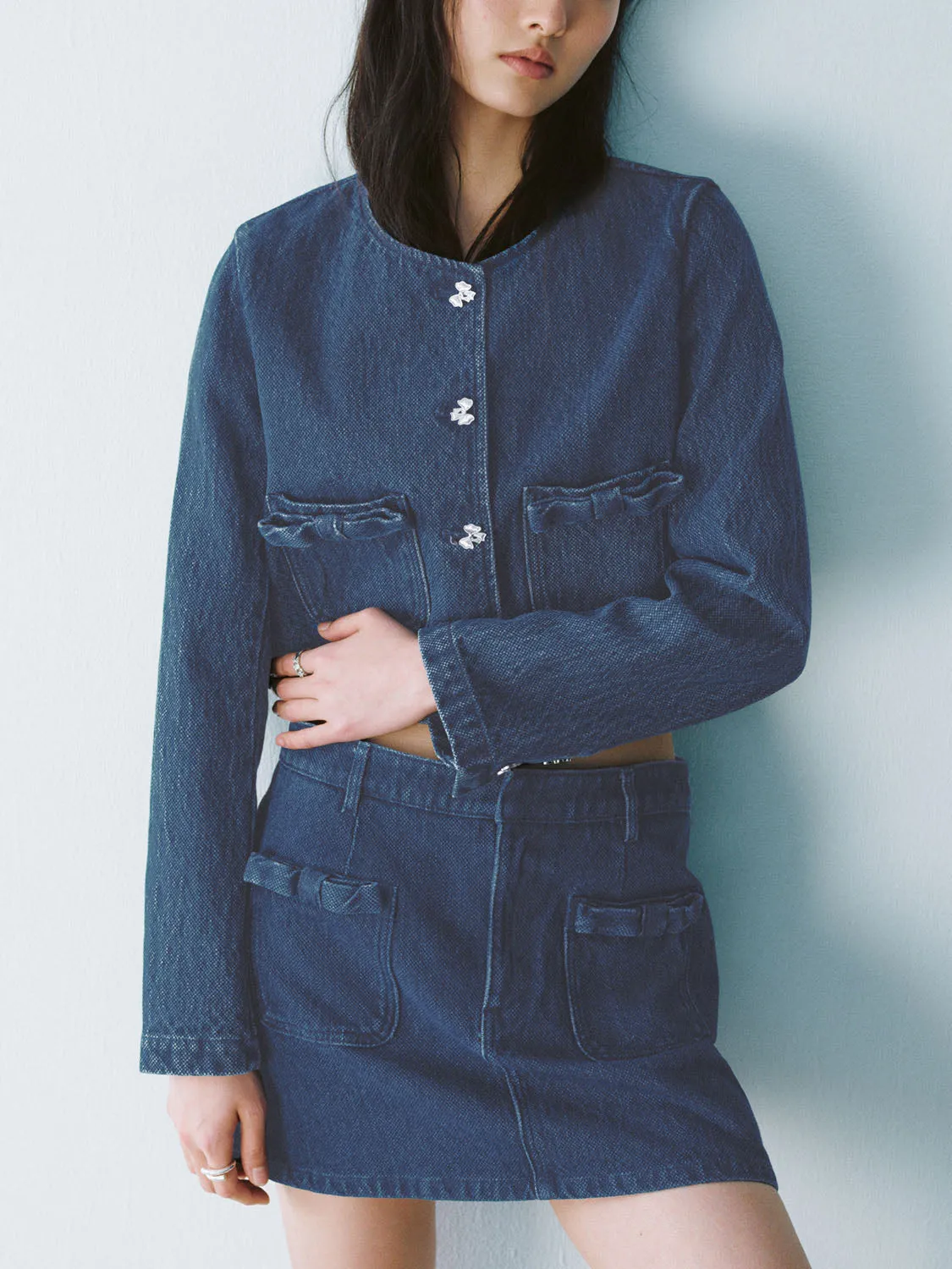 Cropped Denim Jackets sold by Urban Revivo