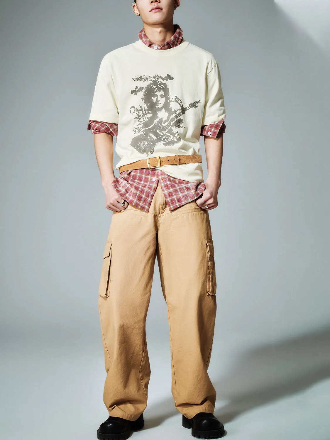 Short Sleeve T-Shirts sold by Urban Revivo product image thumbnail 5