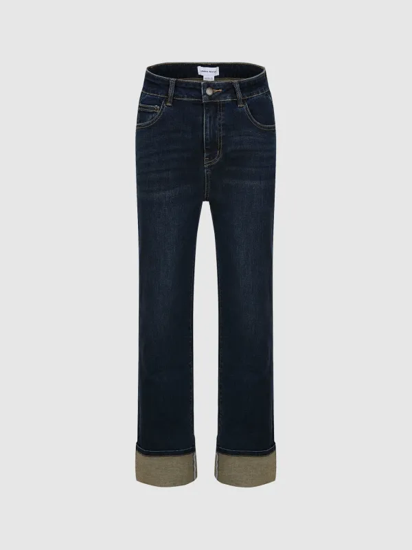 Straight Denim Jeans sold by Urban Revivo