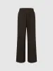 Knitted Fabric Long Wide-Leg Pants sold by Urban Revivo