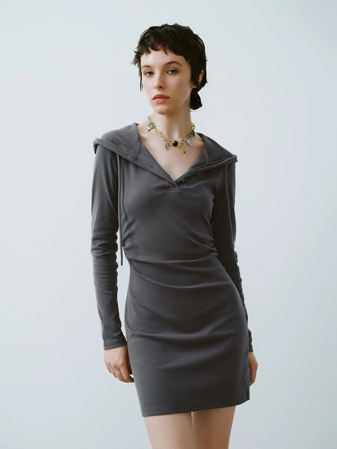 Hoodie Skinny-Fit Dresses sold by Urban Revivo