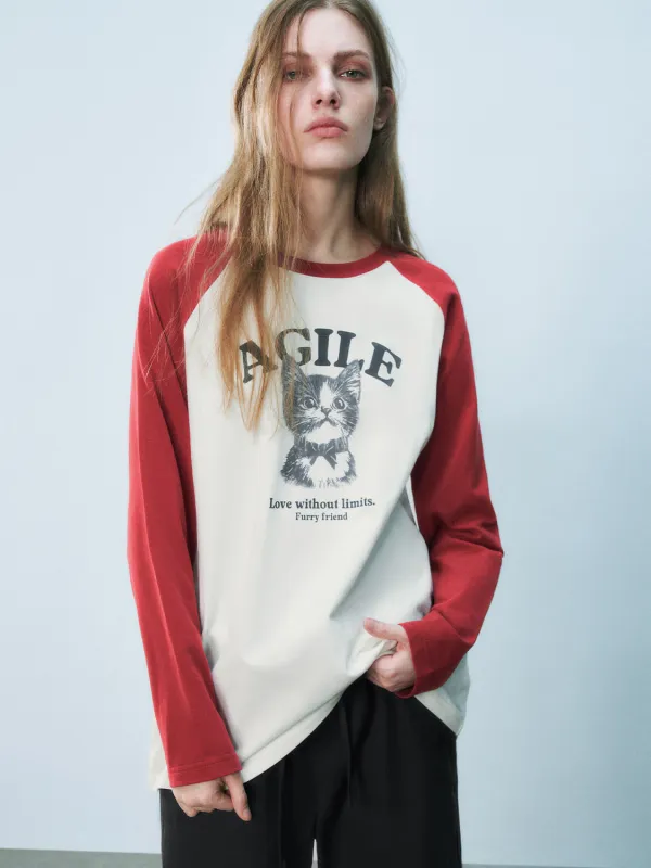 Raglan Sleeve Long Sleeve T-Shirts sold by Urban Revivo