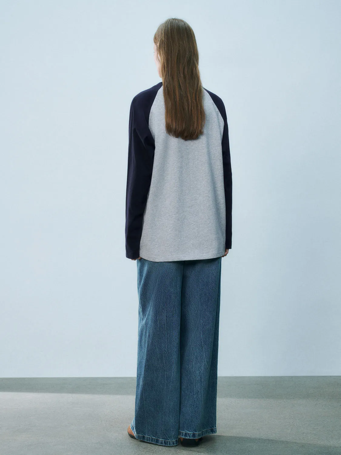 Raglan Sleeve Long Sleeve T-Shirts sold by Urban Revivo product image thumbnail 5