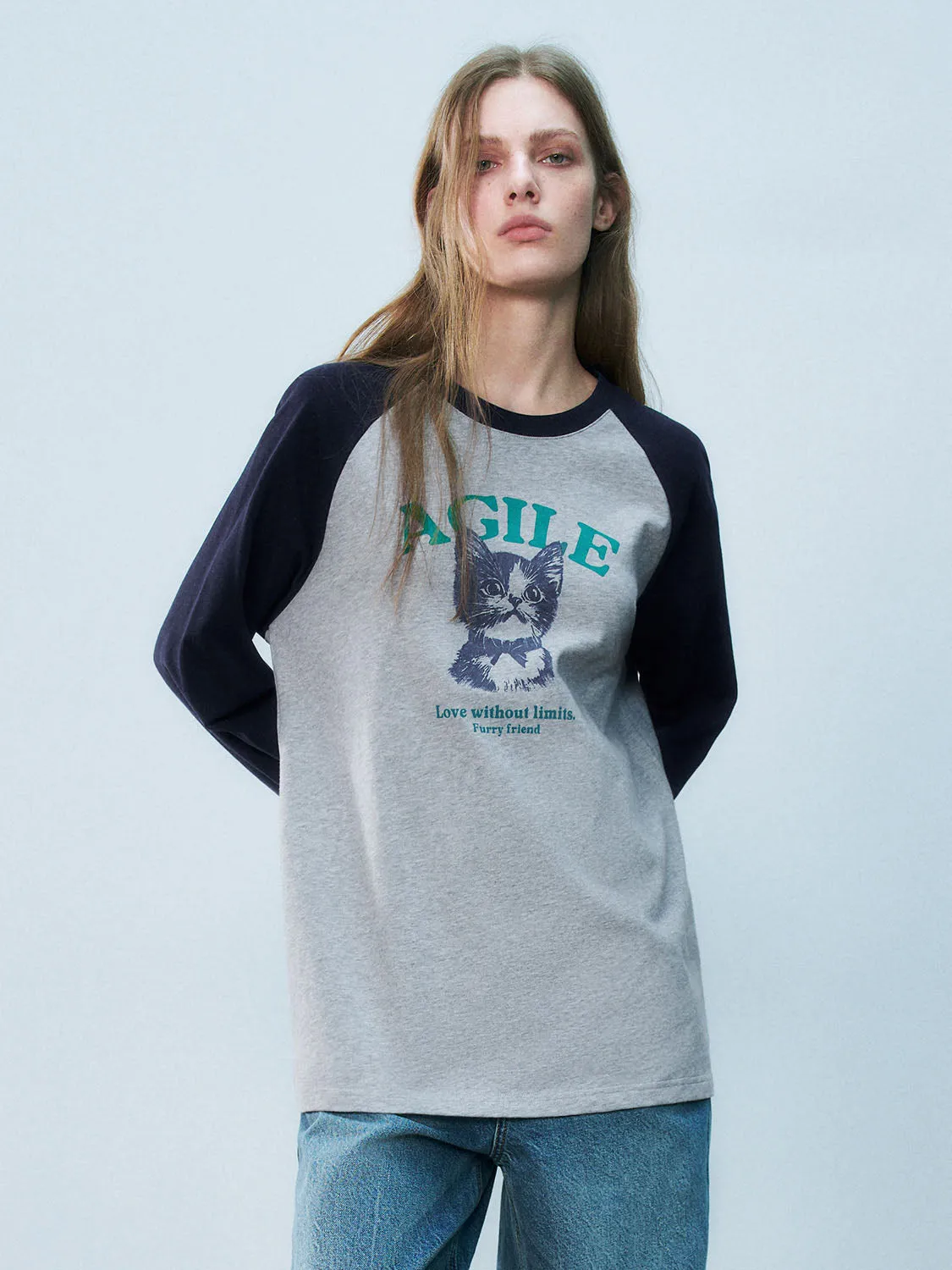 Raglan Sleeve Long Sleeve T-Shirts sold by Urban Revivo