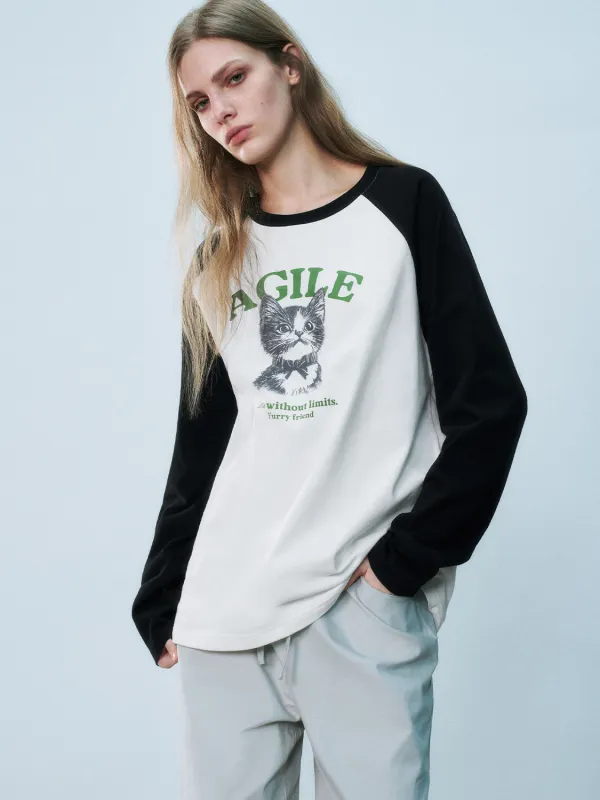 Raglan Sleeve Long Sleeve T-Shirts sold by Urban Revivo