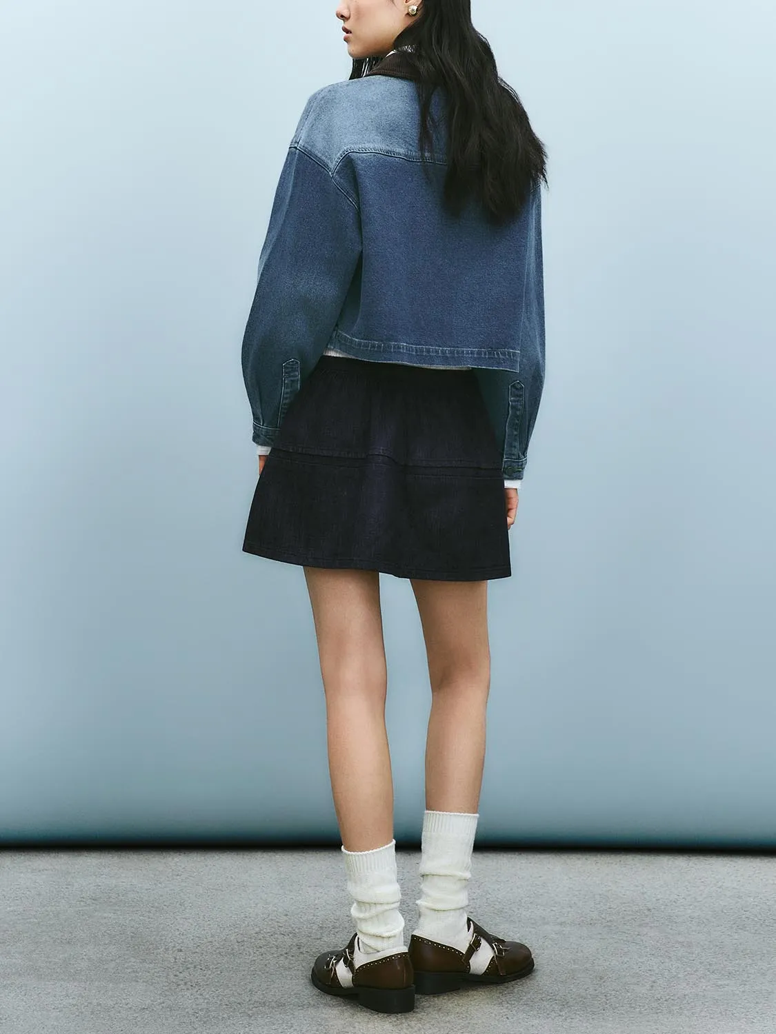 Patch Pocket Denim Jackets sold by Urban Revivo product image thumbnail 5