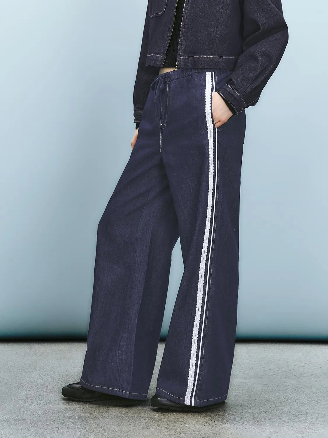 High Rise Denim Jeans sold by Urban Revivo product image thumbnail 3