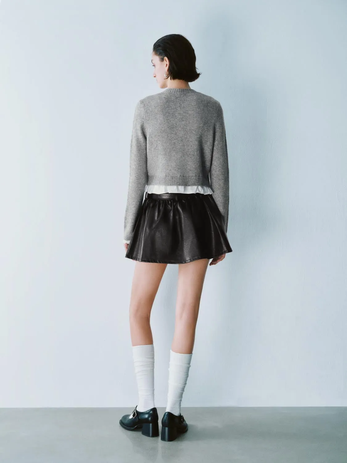 Cropped Knitted Cardigans sold by Urban Revivo product image thumbnail 5