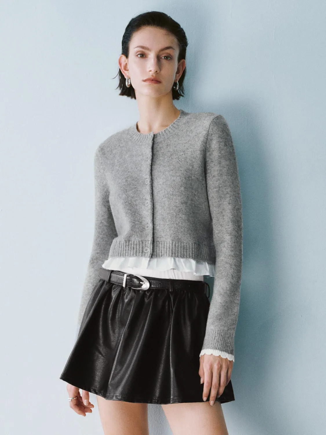 Cropped Knitted Cardigans sold by Urban Revivo
