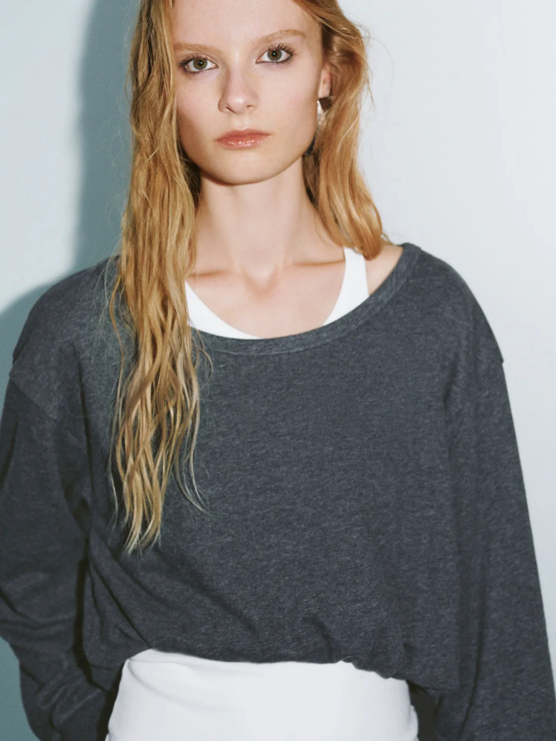 2 In 1 Loose Sweatshirts sold by Urban Revivo product image thumbnail 3