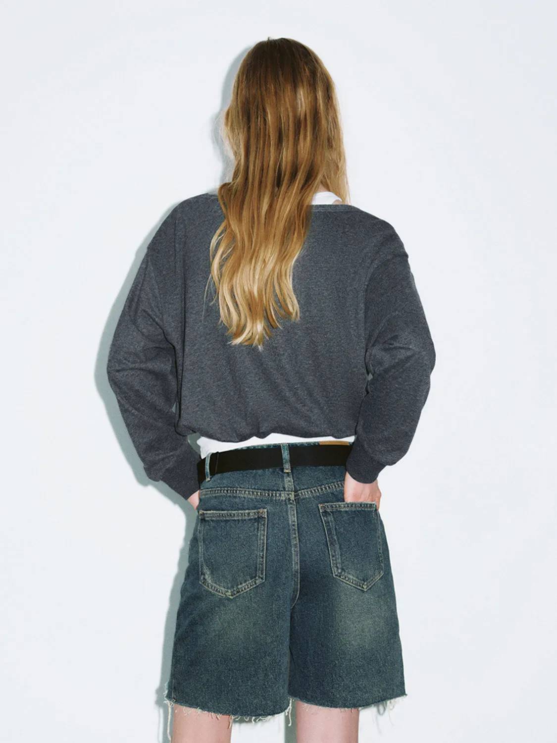 2 In 1 Loose Sweatshirts sold by Urban Revivo product image thumbnail 2