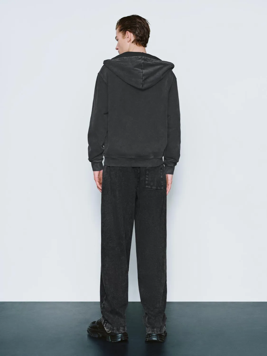 Zip Up Front Hoodie Jackets sold by Urban Revivo product image thumbnail 5