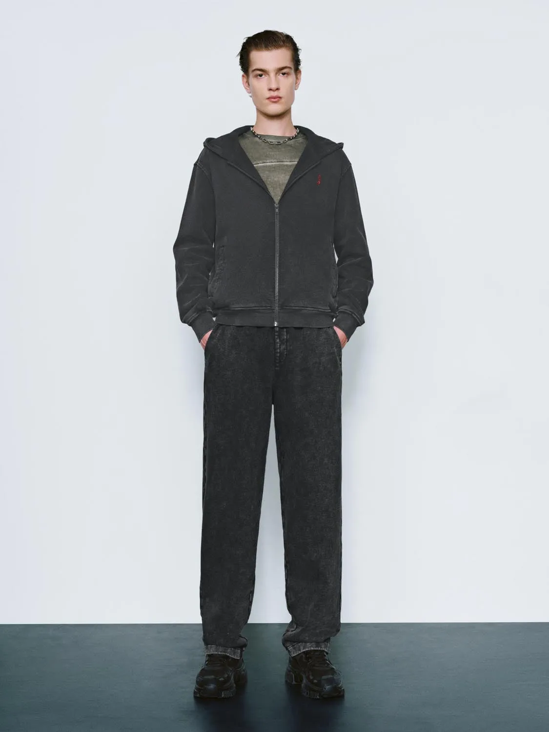 Zip Up Front Hoodie Jackets sold by Urban Revivo product image thumbnail 4