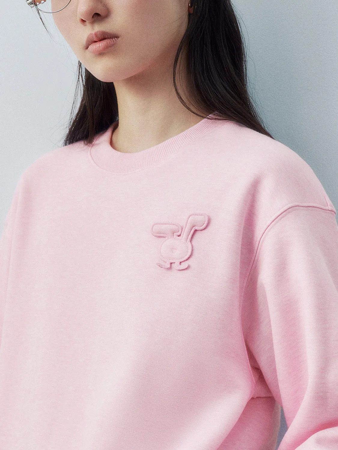 Crew Neck Loose Sweatshirts sold by Urban Revivo product image thumbnail 5
