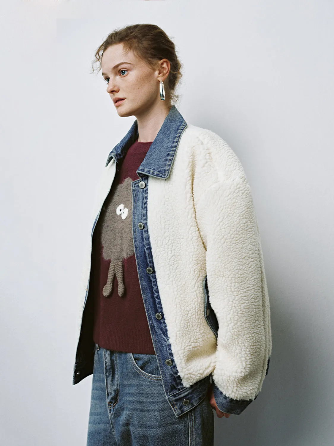 Denim Hem Button Up Jackets sold by Urban Revivo product image thumbnail 5