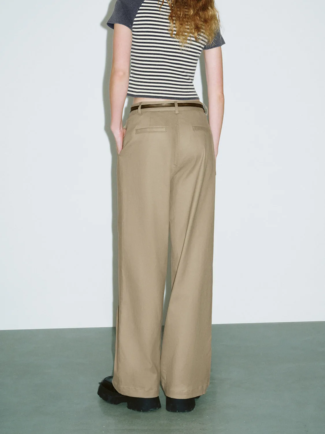 Straight Pants sold by Urban Revivo product image thumbnail 3